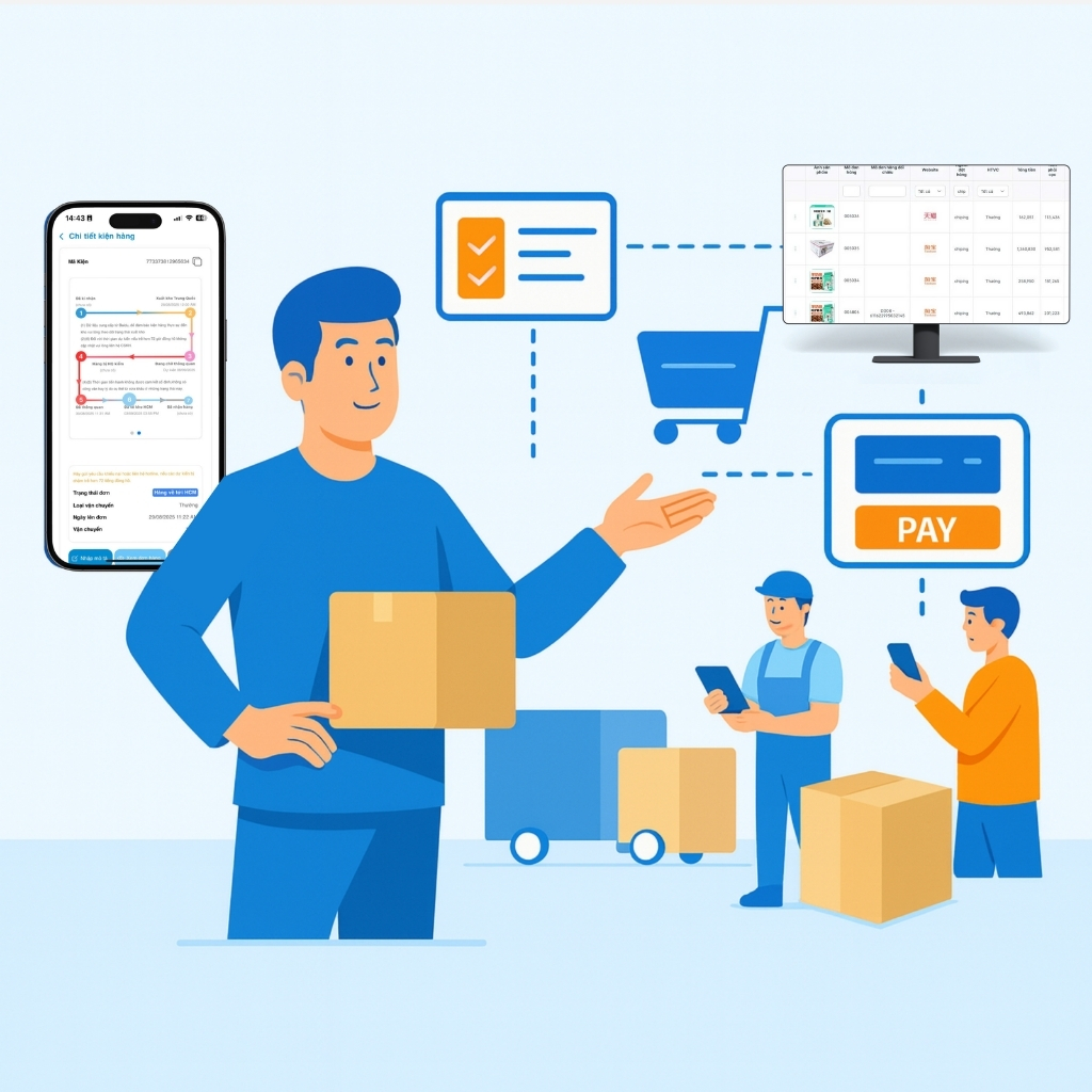 Quy trình vận chuyển